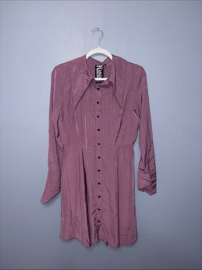 Killstar • Purple Button Down Dress